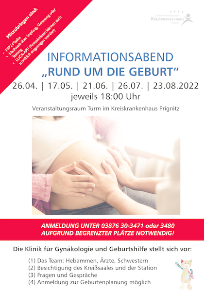 Krankenhaus Prignitz: Informationsabend \